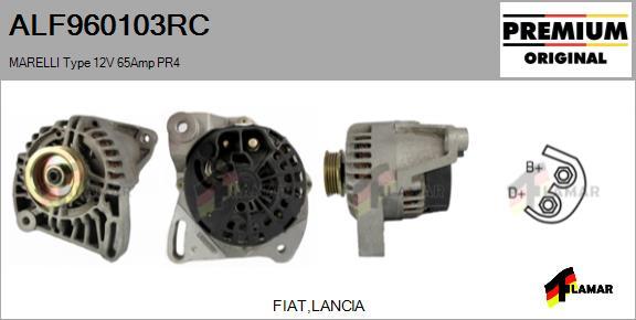 FLAMAR ALF960103RC - Alternator furqanavto.az