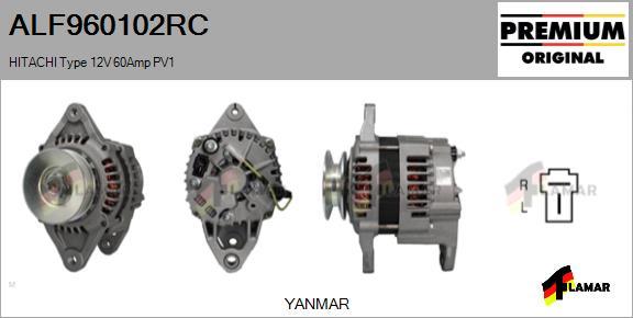 FLAMAR ALF960102RC - Alternator furqanavto.az