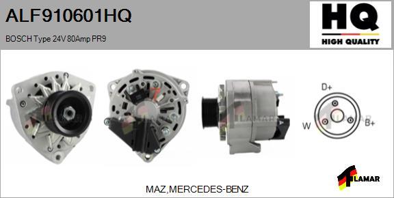 FLAMAR ALF910601HQ - Alternator furqanavto.az