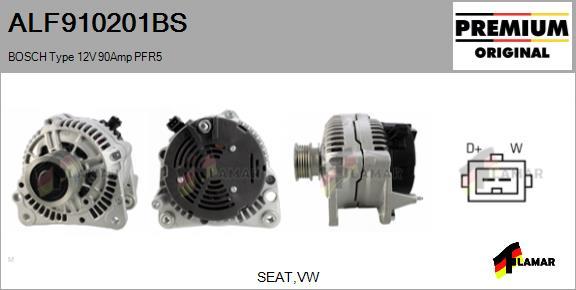 FLAMAR ALF910201BS - Alternator furqanavto.az