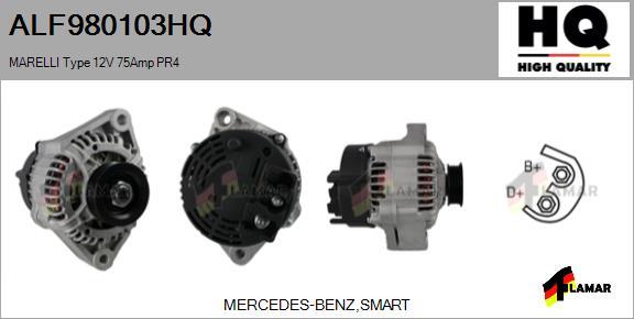 FLAMAR ALF980103HQ - Alternator furqanavto.az