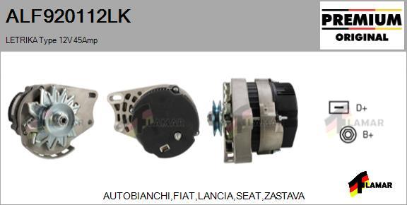 FLAMAR ALF920112LK - Alternator furqanavto.az