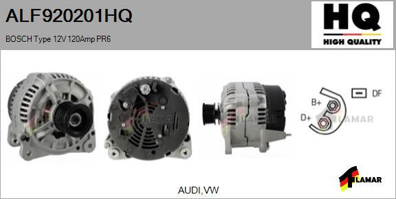 FLAMAR ALF920201HQ - Alternator furqanavto.az