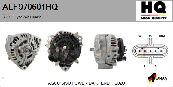 FLAMAR ALF970601HQ - Alternator furqanavto.az