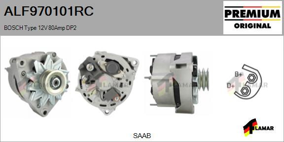 FLAMAR ALF970101RC - Alternator furqanavto.az