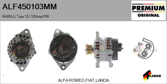 FLAMAR ALF450103MM - Alternator furqanavto.az