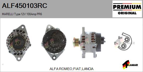 FLAMAR ALF450103RC - Alternator furqanavto.az