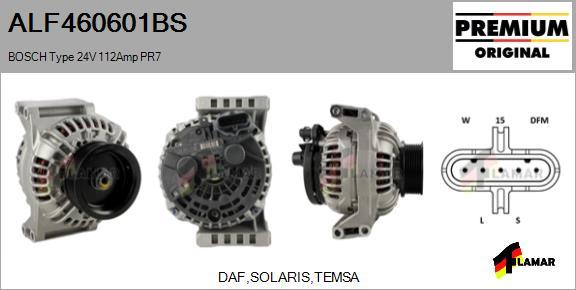 FLAMAR ALF460601BS - Alternator furqanavto.az