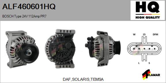 FLAMAR ALF460601HQ - Alternator furqanavto.az