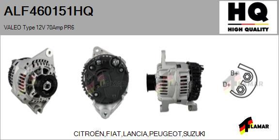 FLAMAR ALF460151HQ - Alternator furqanavto.az