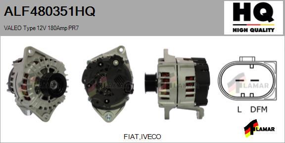 FLAMAR ALF480351HQ - Alternator furqanavto.az