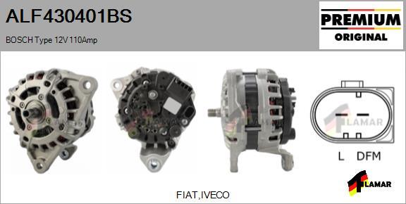 FLAMAR ALF430401BS - Alternator furqanavto.az