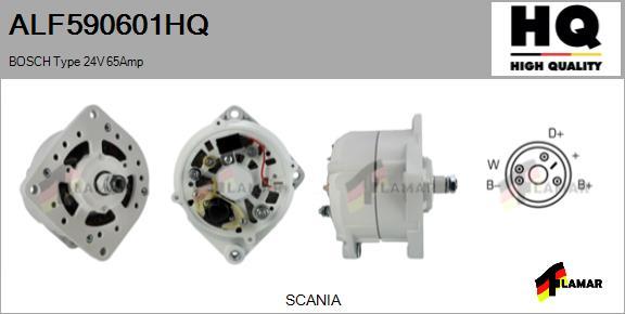 FLAMAR ALF590601HQ - Alternator furqanavto.az