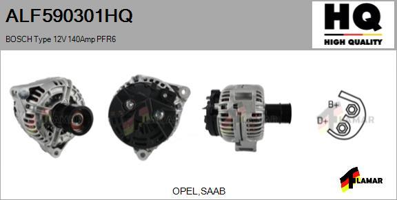 FLAMAR ALF590301HQ - Alternator furqanavto.az