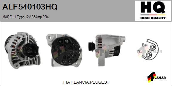 FLAMAR ALF540103HQ - Alternator furqanavto.az