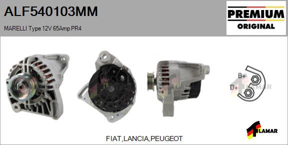 FLAMAR ALF540103MM - Alternator furqanavto.az