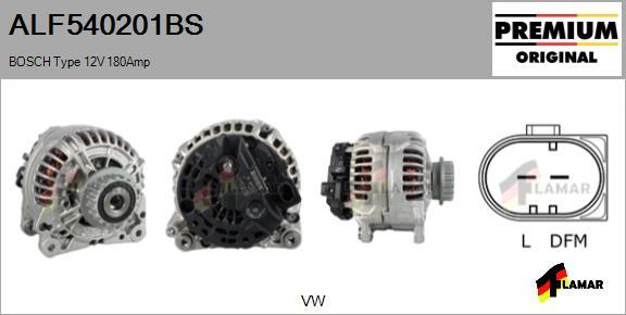 FLAMAR ALF540201BS - Alternator furqanavto.az