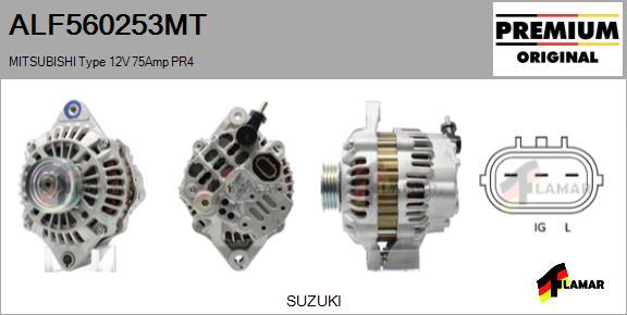 FLAMAR ALF560253MT - Alternator furqanavto.az