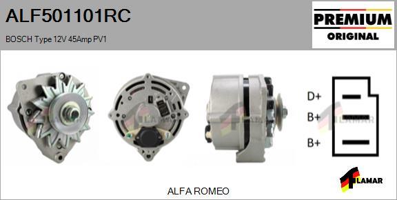 FLAMAR ALF501101RC - Alternator furqanavto.az