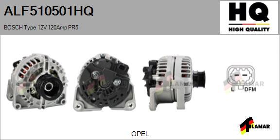 FLAMAR ALF510501HQ - Alternator furqanavto.az