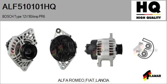 FLAMAR ALF510101HQ - Alternator furqanavto.az