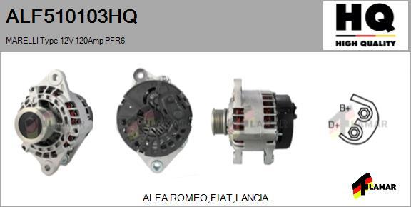 FLAMAR ALF510103HQ - Alternator furqanavto.az