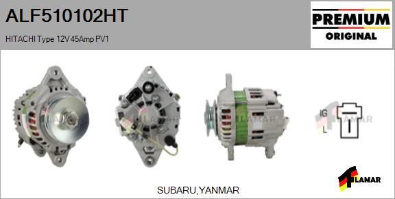 FLAMAR ALF510102HT - Alternator furqanavto.az