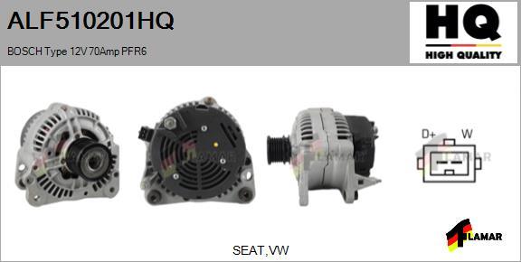 FLAMAR ALF510201HQ - Alternator furqanavto.az