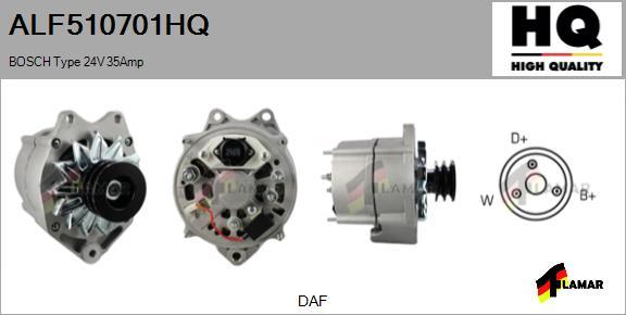 FLAMAR ALF510701HQ - Alternator furqanavto.az