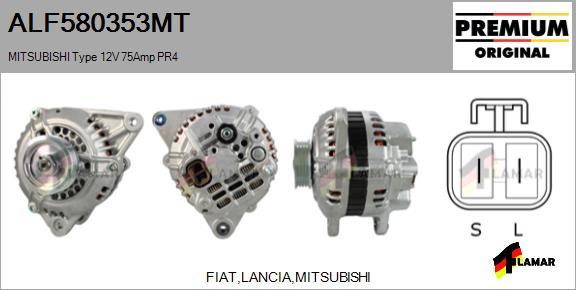 FLAMAR ALF580353MT - Alternator furqanavto.az