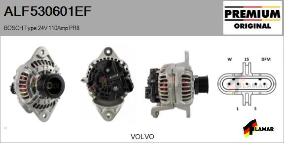 FLAMAR ALF530601EF - Alternator furqanavto.az