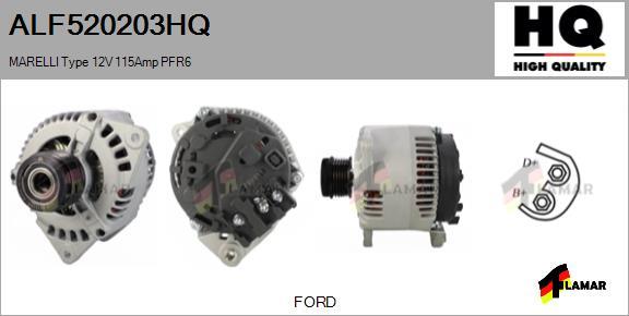 FLAMAR ALF520203HQ - Alternator furqanavto.az