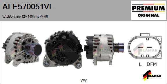 FLAMAR ALF570051VL - Alternator furqanavto.az