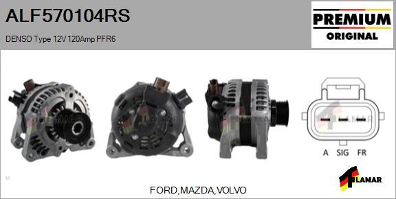 FLAMAR ALF570104RS - Alternator furqanavto.az