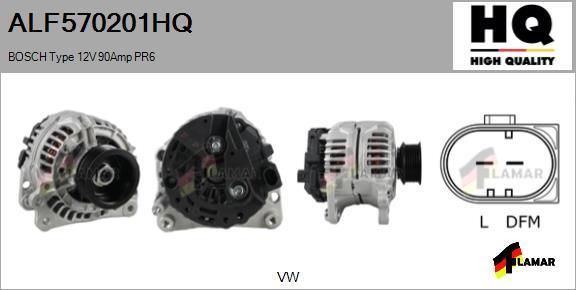 FLAMAR ALF570201HQ - Alternator furqanavto.az