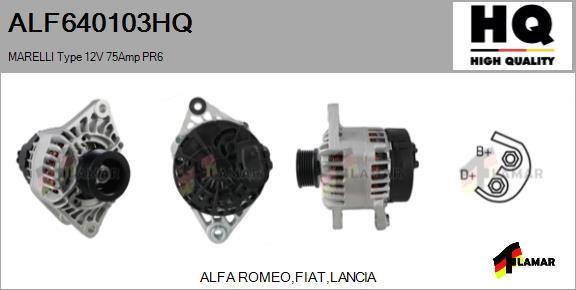 FLAMAR ALF640103HQ - Alternator furqanavto.az