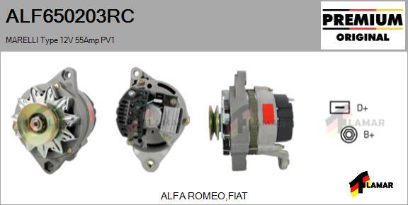 FLAMAR ALF650203RC - Alternator furqanavto.az