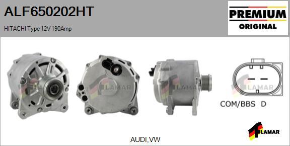 FLAMAR ALF650202HT - Alternator furqanavto.az