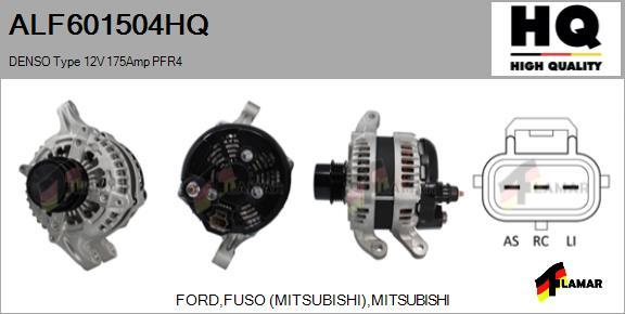 FLAMAR ALF601504HQ - Alternator furqanavto.az