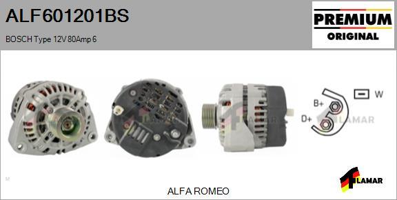 FLAMAR ALF601201BS - Alternator furqanavto.az