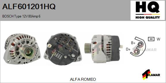 FLAMAR ALF601201HQ - Alternator furqanavto.az