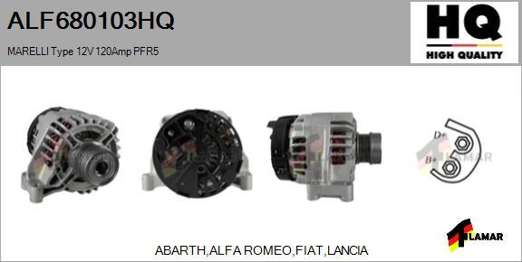 FLAMAR ALF680103HQ - Alternator furqanavto.az