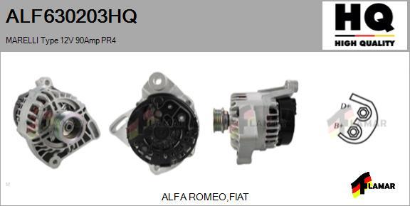 FLAMAR ALF630203HQ - Alternator furqanavto.az