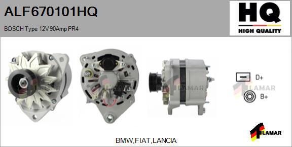 FLAMAR ALF670101HQ - Alternator furqanavto.az