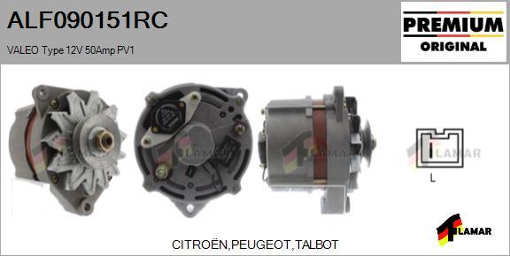 FLAMAR ALF090151RC - Alternator furqanavto.az