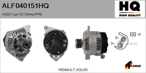 FLAMAR ALF040151HQ - Alternator furqanavto.az