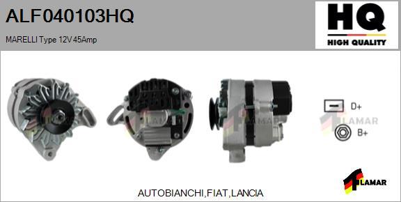 FLAMAR ALF040103HQ - Alternator furqanavto.az