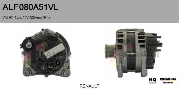 FLAMAR ALF080A51VL - Alternator furqanavto.az