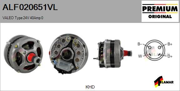 FLAMAR ALF020651VL - Alternator furqanavto.az