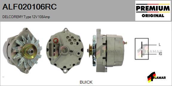 FLAMAR ALF020106RC - Alternator furqanavto.az